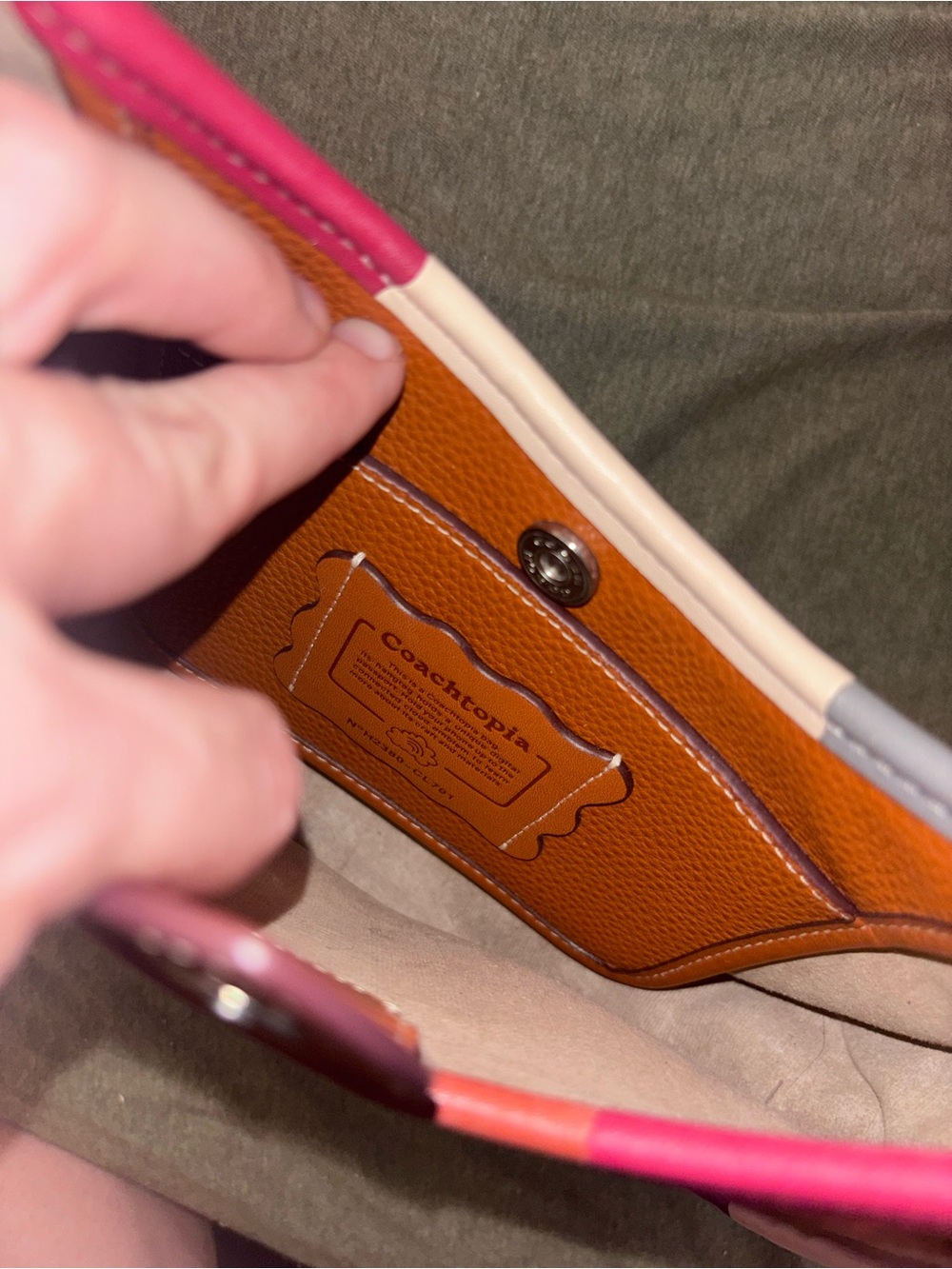Tan Coach Coachtopia Ergo bag - Picture 3 of 3